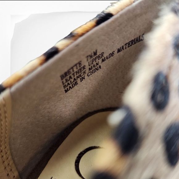 Kelsi Dagger Vintage Brette Cheetah Print Calf Hair Leather Heels - Picture 7 of 9